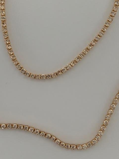 Beril 2mm zircon stone gold plated jewelery set