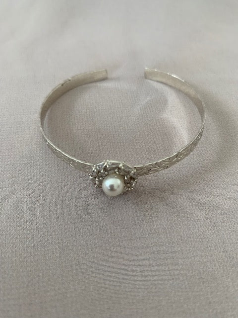 Fiye rhodium plated Bracelet