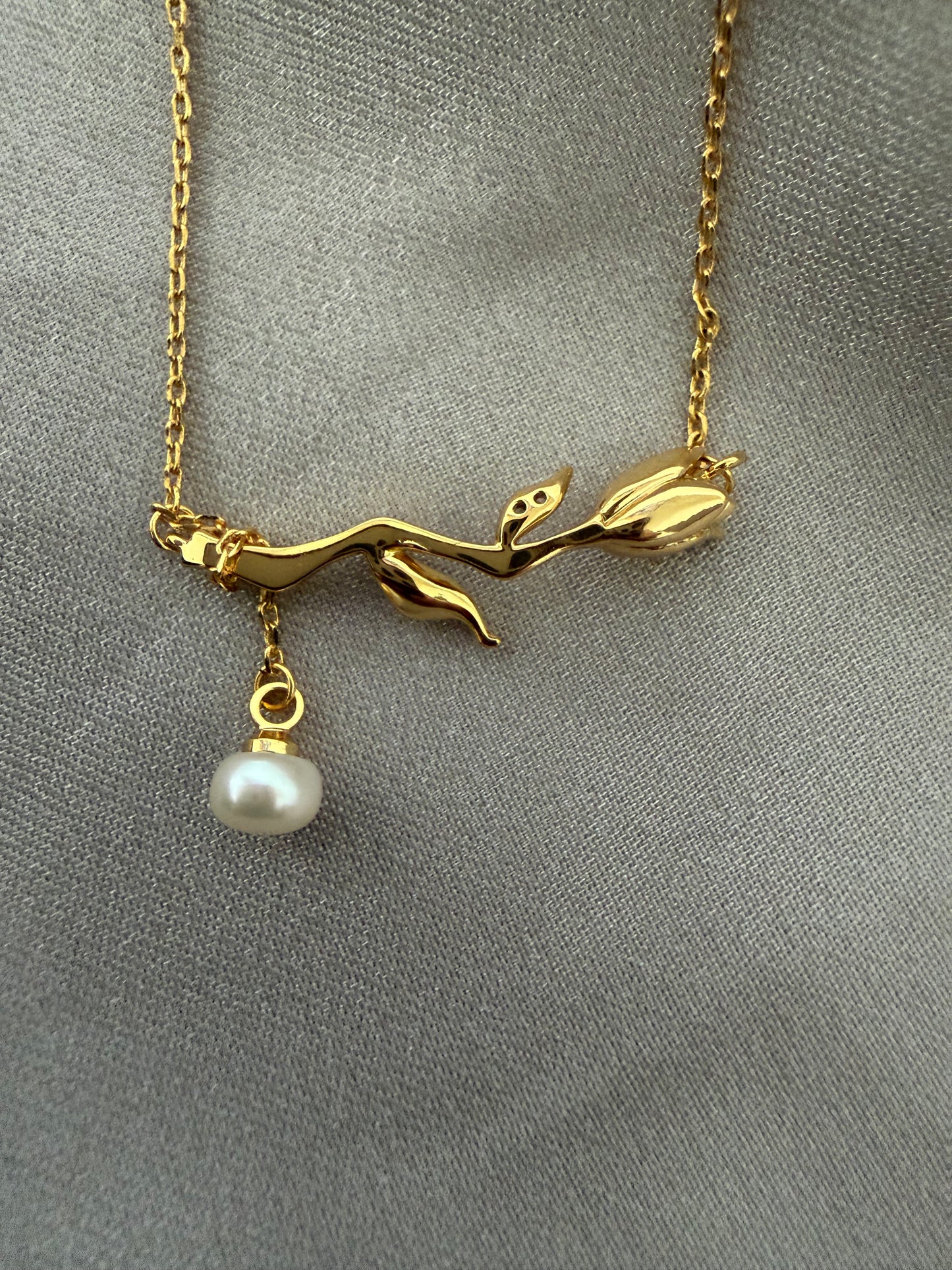 Dewa gold colour Necklace