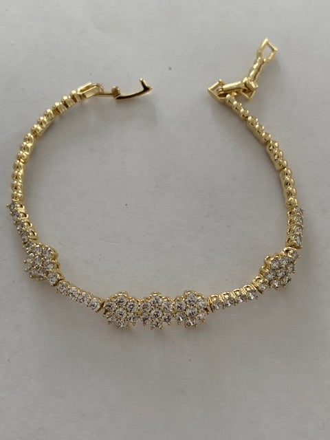 Laira gold plated bracelet