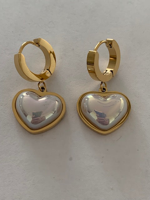 Paila heart gold plated jewelery